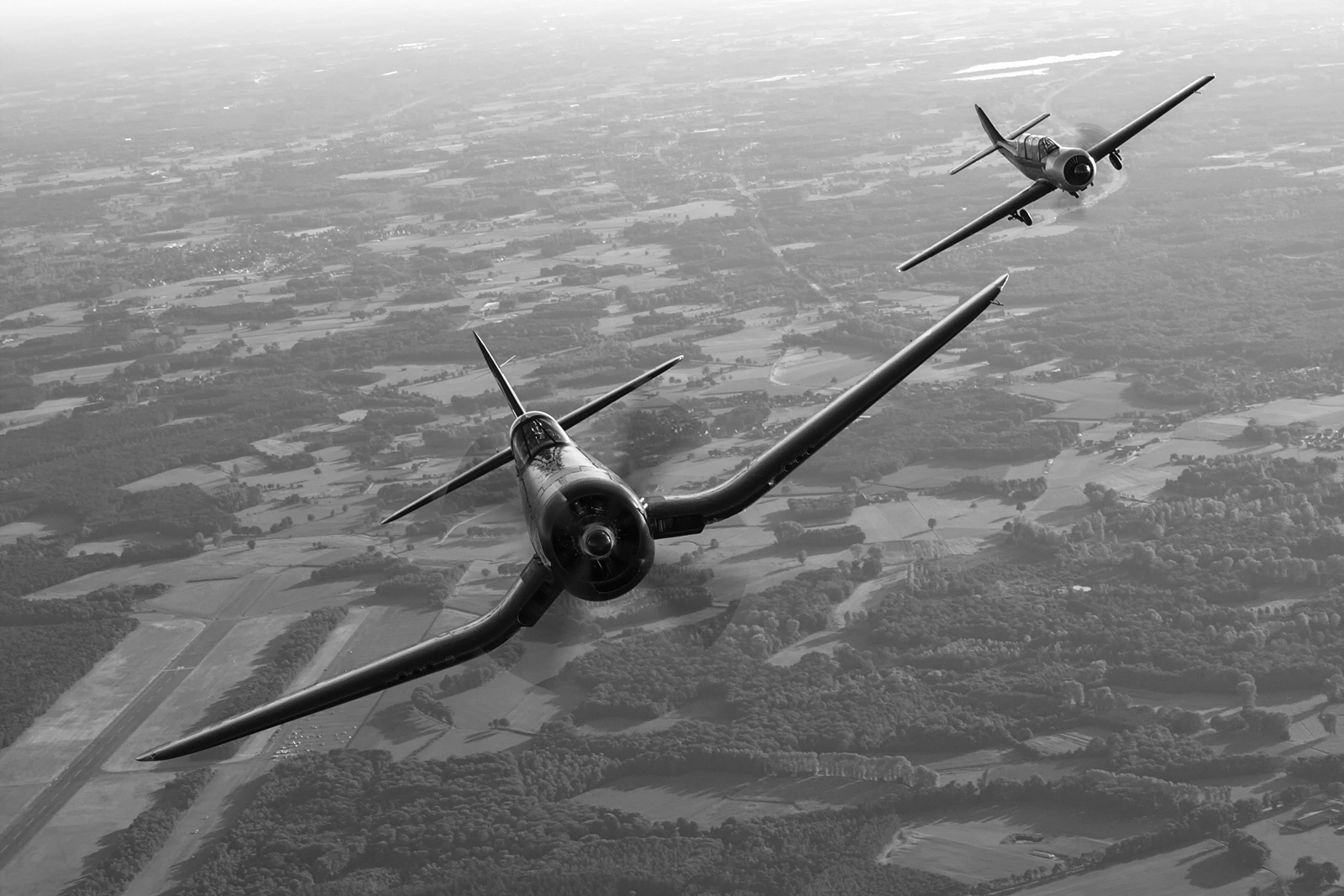 Corsair OE-EAS and Yak-52 G-CBSS..jpg