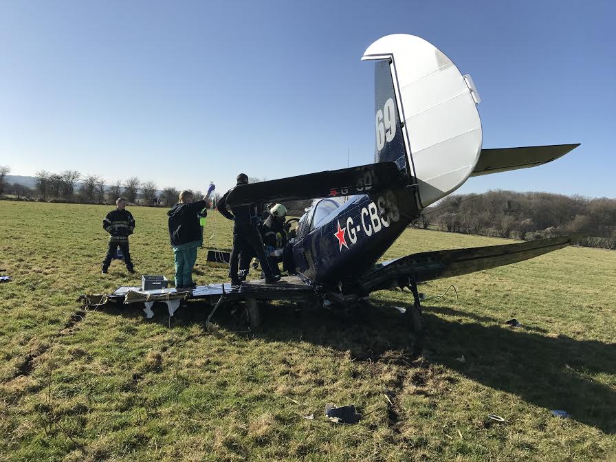 Engine Failure - Forced Landing - Yak-52 janie G-CBSS Etienne VERHELLEN 14-02-2017 (15).jpg