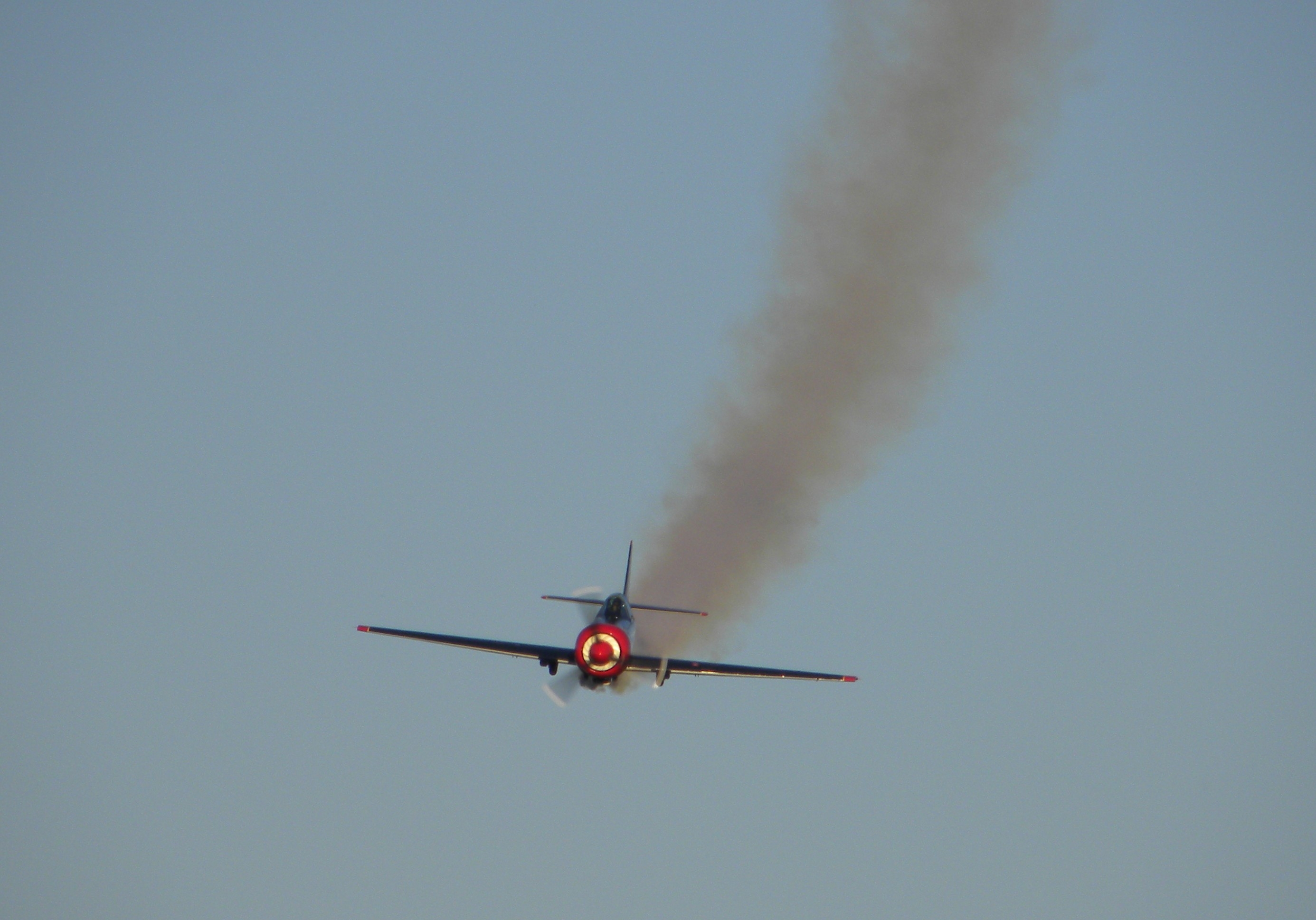 Yak-50 Low Pass (2) Verhellen Etienne SP-YEH Як-50 - EBCF - 14oct17 - Julien Devester (28).JPG